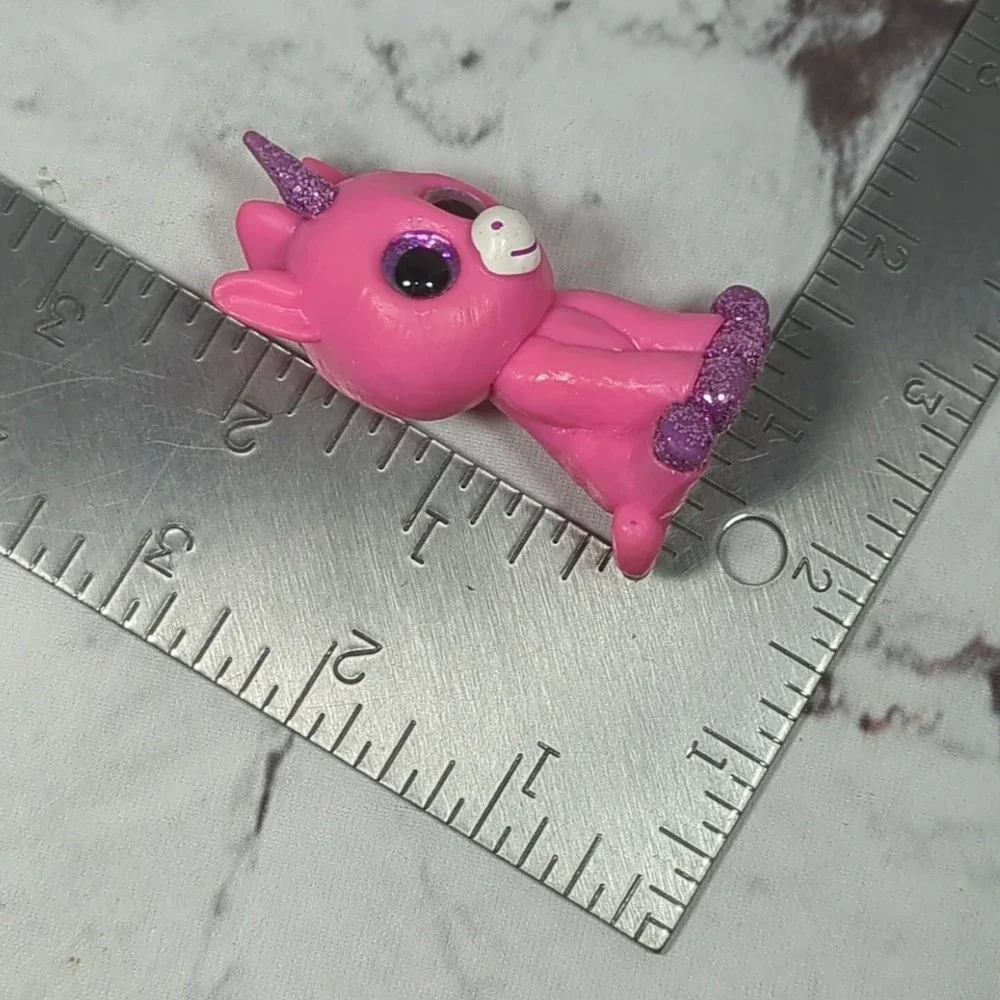 Ty Mini Boos Figures Lot of 4‎ Unicorn Cheetah Dalmatian Giraffe